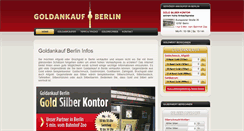 Desktop Screenshot of goldankaufberlin.biz